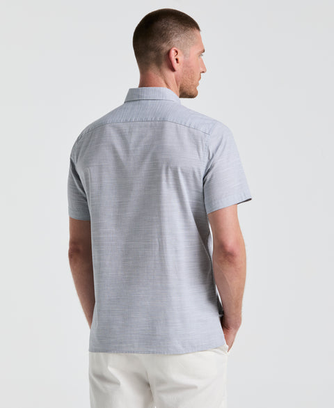 Cotton Dobby Shirt (Blue Wing Teal) 