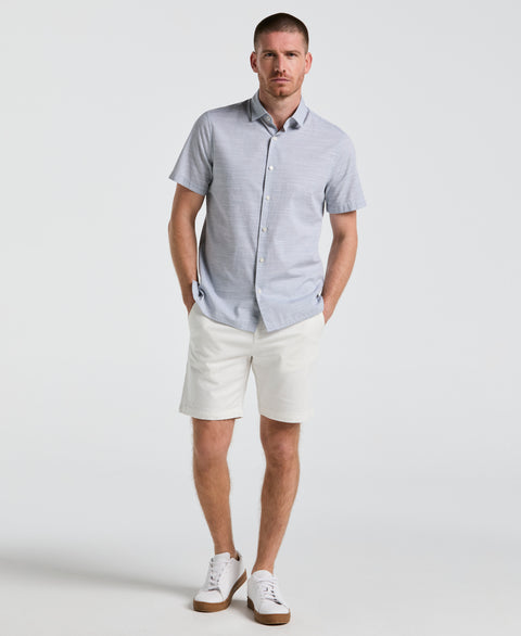 Cotton Dobby Shirt (Blue Wing Teal) 