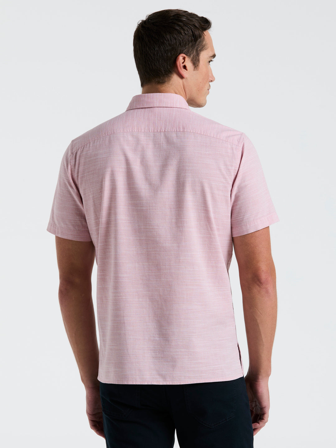 Cotton Dobby Shirt (Cardinal) 