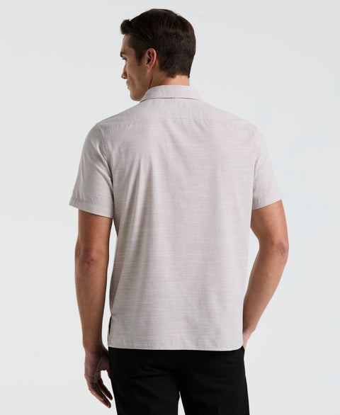 Cotton Dobby Shirt (Otter) 