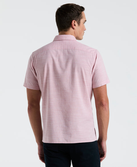 Cotton Dobby Shirt (Cardinal) 