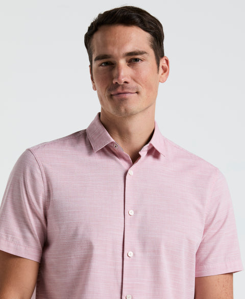 Cotton Dobby Shirt (Cardinal) 