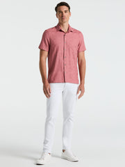 Cotton Plaid Shirt (Withered Rose) 