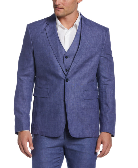 Delave Linen Sport Coat (Navy Peony) 