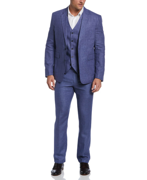 Delave Linen Sport Coat (Navy Peony) 