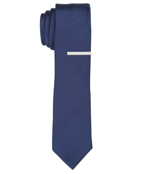 Darpan Solid Navy Tie (Navy) 