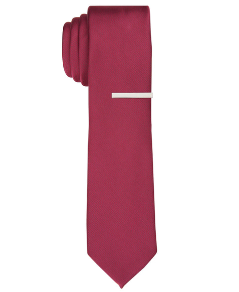 Darpan Solid Red Tie (Re) 