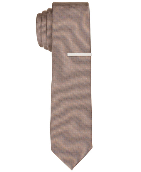 Darpan Solid Taupe Tie (Taupe) 