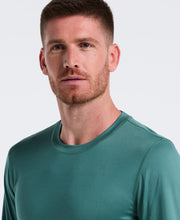 Deluxe Touch Crew Neck Long Sleeve (Sagebrush Green) 