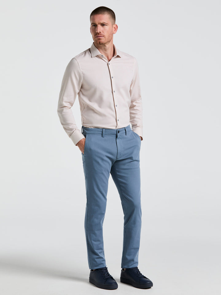 Dobby King Micro Print Shirt (Taupe) 