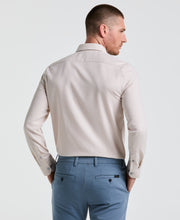 Dobby King Micro Print Shirt (Taupe) 