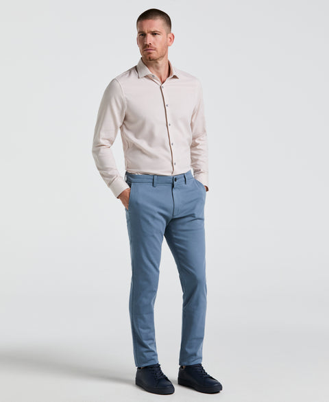Dobby King Micro Print Shirt (Taupe) 