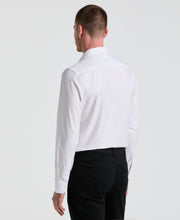 Dobby Micro Diamond Print Shirt (White) 