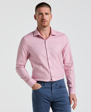 Dobby Micro Diamond Print Shirt (Faded Rose) 