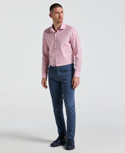 Dobby Micro Diamond Print Shirt (Faded Rose) 