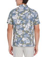 Dobby Printed Short Sleeve Shirt (Goblin Blue) 