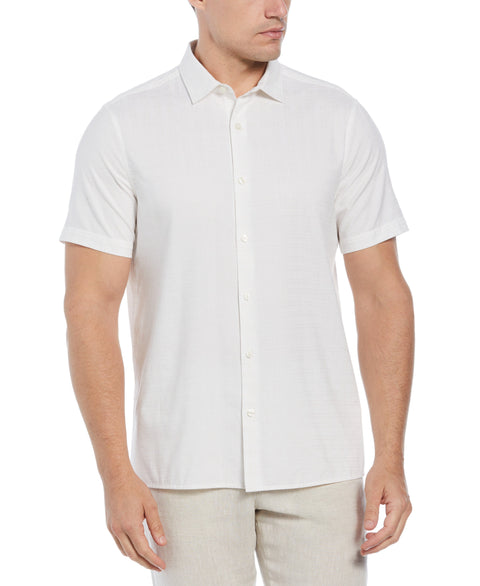 Untucked Woven Shirt (Bright White) 