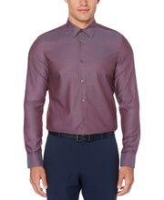 Dobby Solid Resist Spill shirt Country Blue Perry Ellis