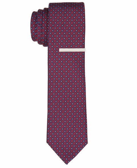 Dovalle Mini Burgundy Tie (Burgundy) 