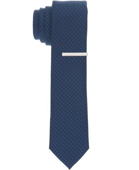 Earnest Mini Slim Tie (Navy) 