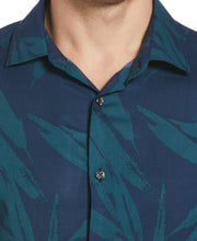 EcoVero™ Large Floral Print Shirt (Sea Moss) 