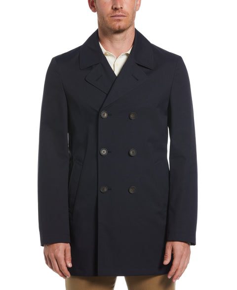 Elias All Weather Nylon Coat (Navy) 