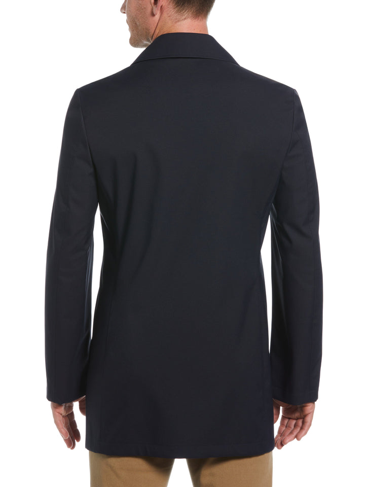 Elias All Weather Nylon Coat (Navy) 