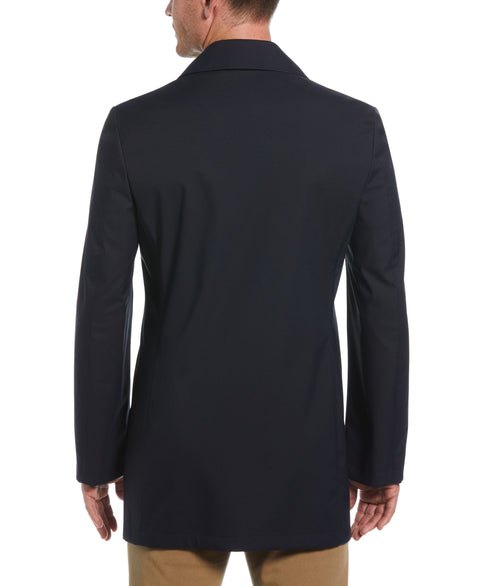 Elias All Weather Nylon Coat (Navy) 
