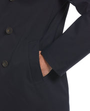 Elias All Weather Nylon Coat (Navy) 