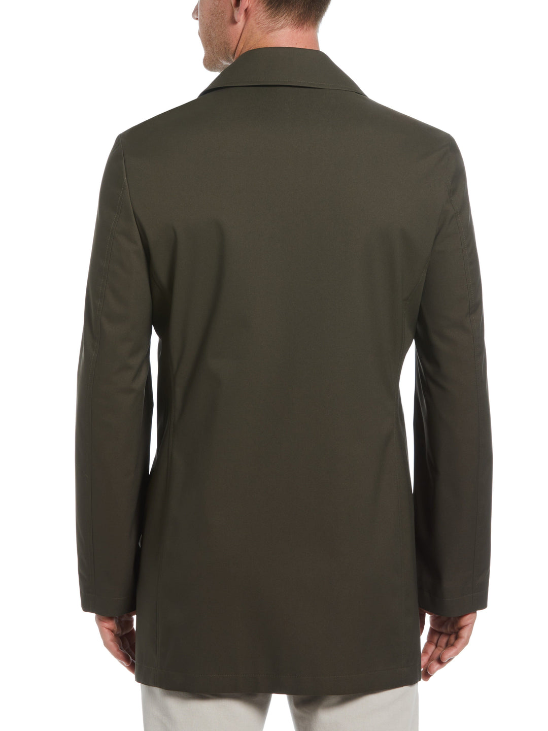 Elias All Weather Nylon Coat (Olive) 