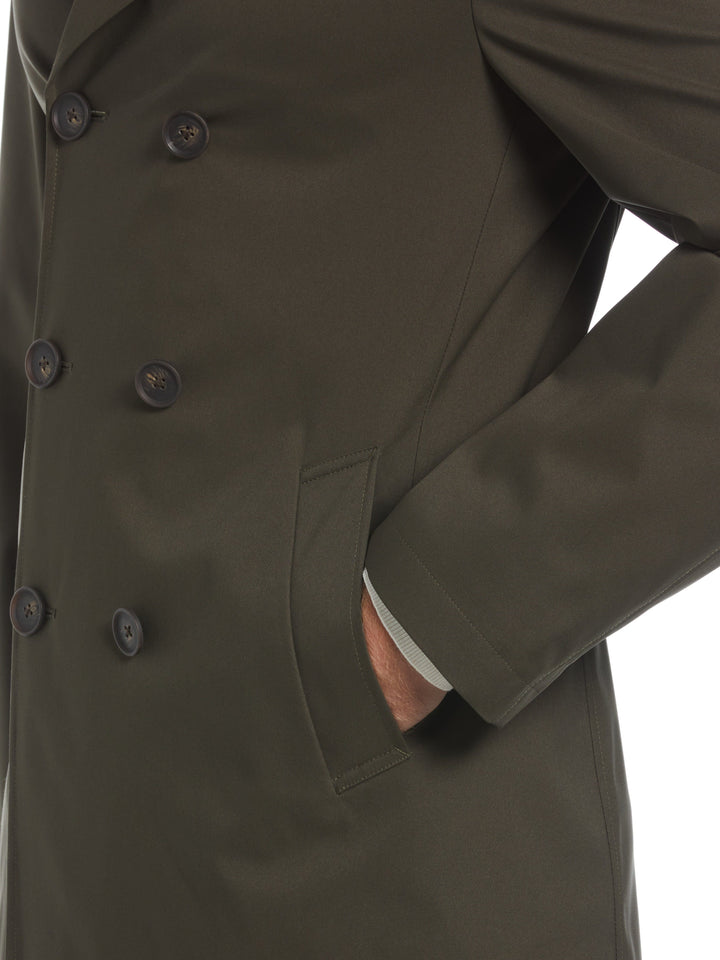 Elias All Weather Nylon Coat (Olive) 