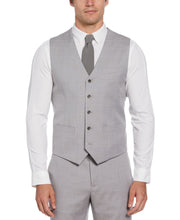 Gray Window Pane Plaid Vest (Felt Grey) 