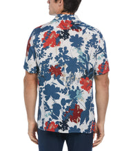 Floral Print LENZING™ EcoVero™ Shirt (Bright White) 