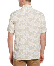 Floral Print LENZING™ EcoVero™ Shirt (Almond Milk) 