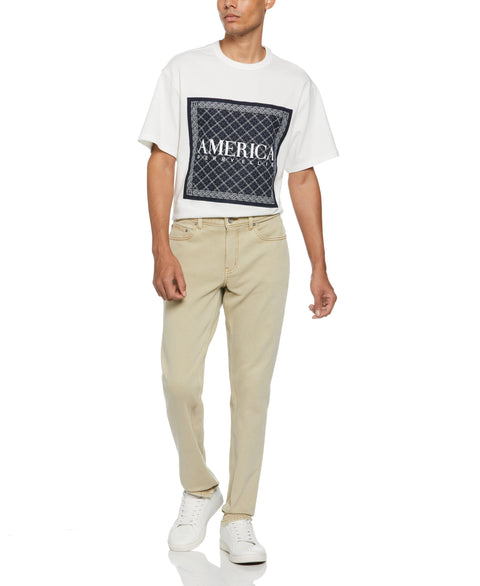 Garment Dye 5 Pocket Pant (Spray Green) 