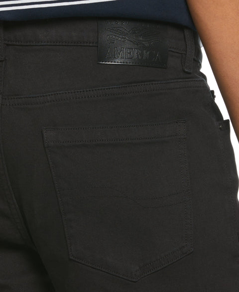 Garment Dye 5 Pocket Pant (Black) 