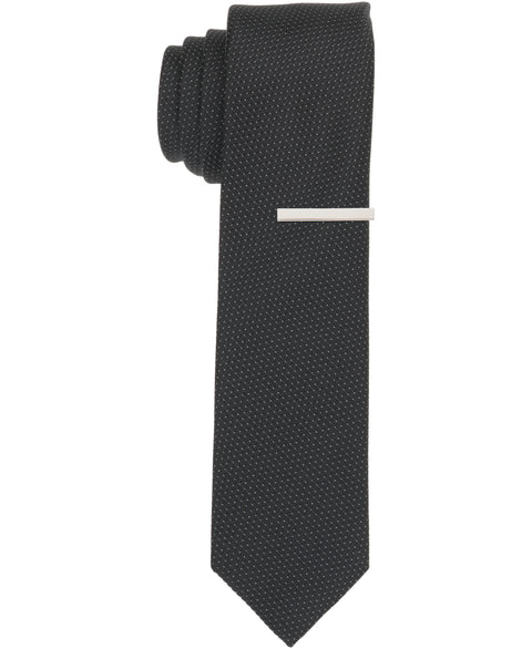 Garratte Micro Slim Tie (Black) 