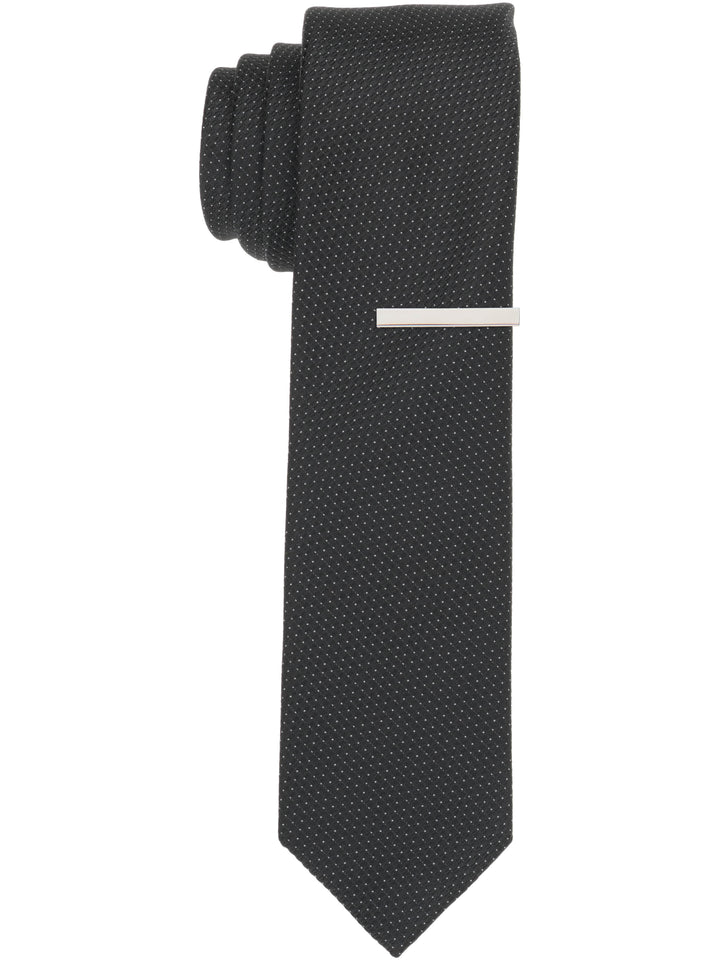 Garratte Micro Slim Tie (Black) 