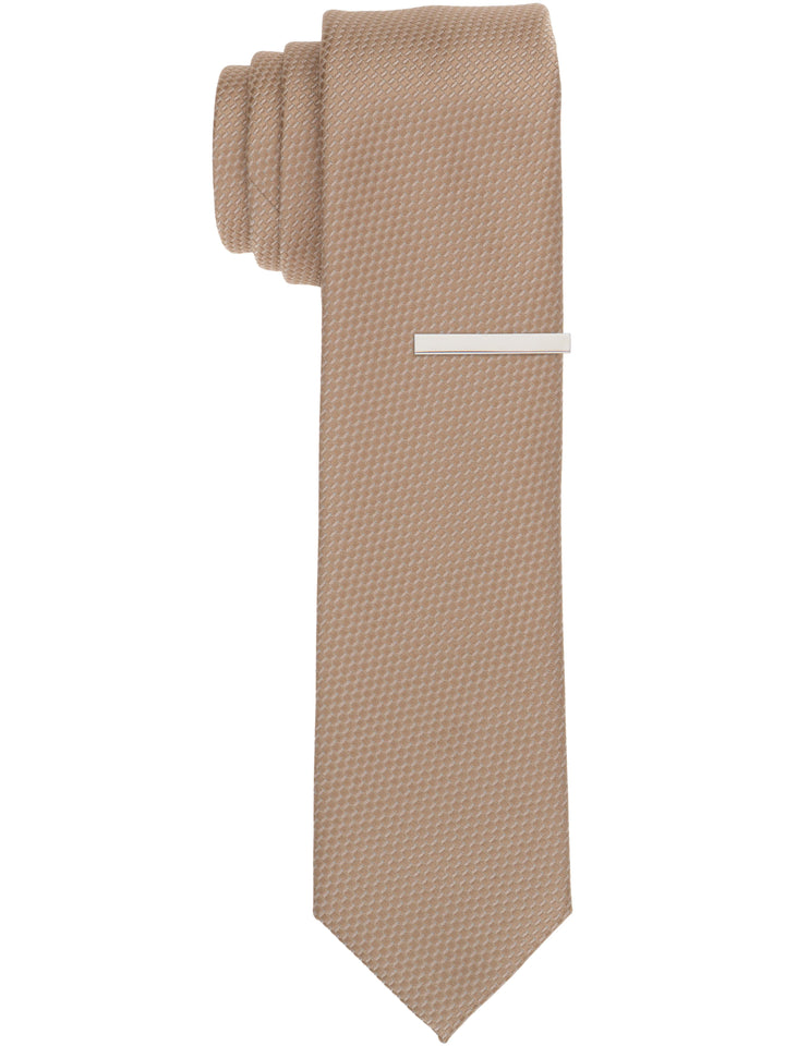 Garratte Micro Slim Tie (Taupe) 