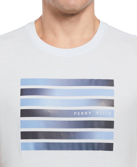 Gradient Logo Print Tee (Country Air) 