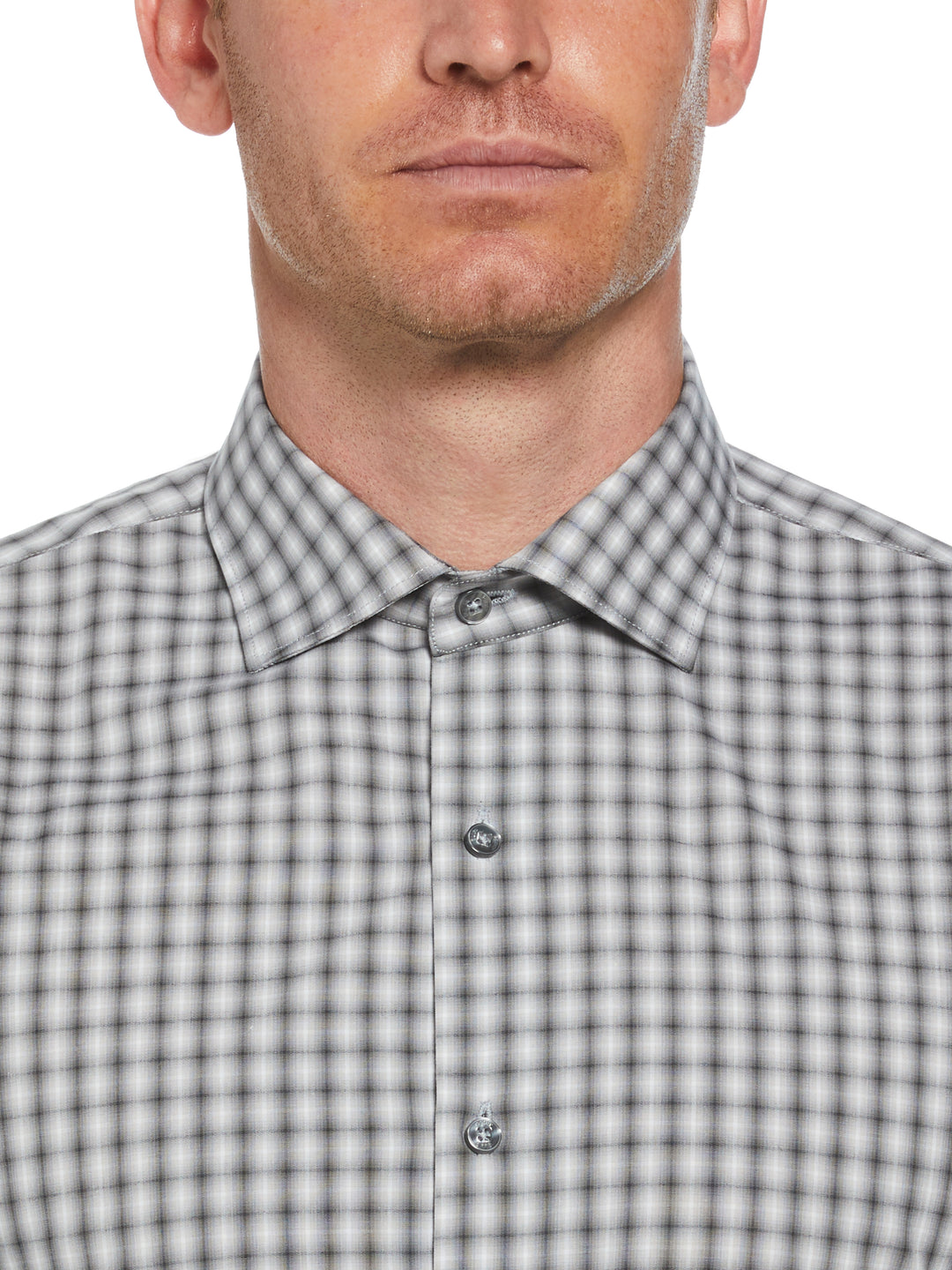 Haven Ombre Check Shirt (Grey) 