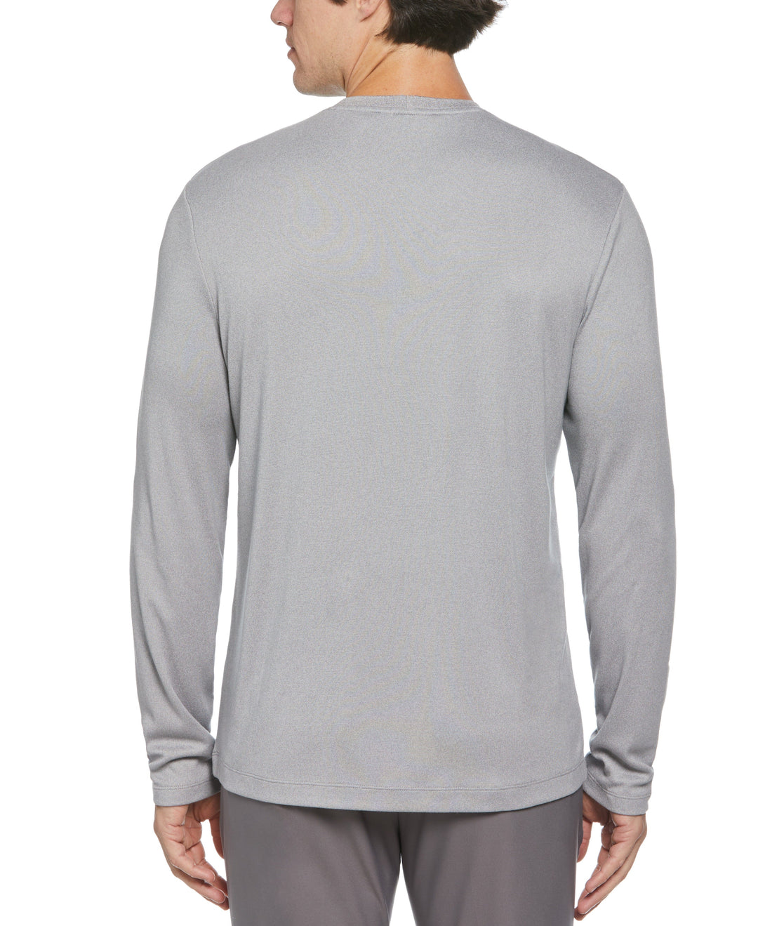 Heather Ribbed Crewneck Shirt (Smoked Heather) 