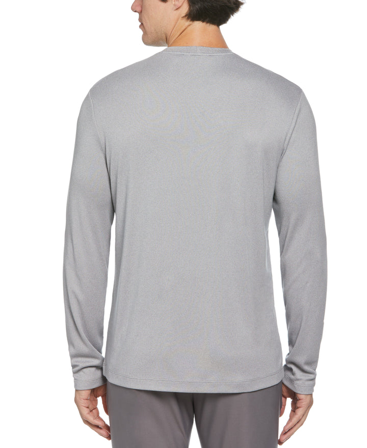 Heather Ribbed Crewneck Shirt (Smoked Heather) 