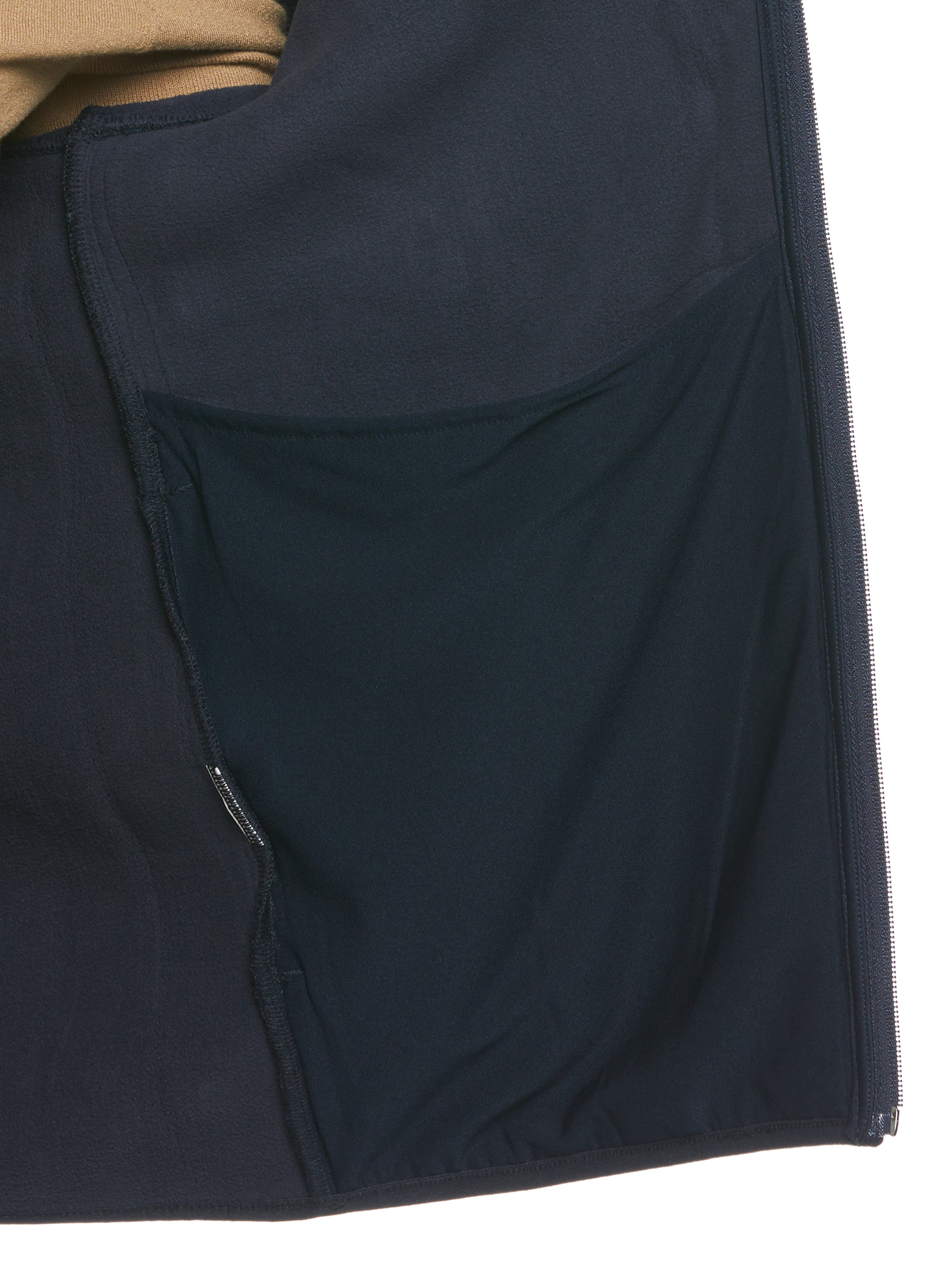 Heathered Full Zip Mock Neck Fleece Jacket – Perry Ellis