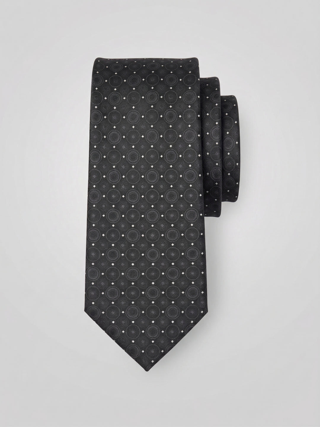 Hickman Dot Slim Fit Tie (Black) 
