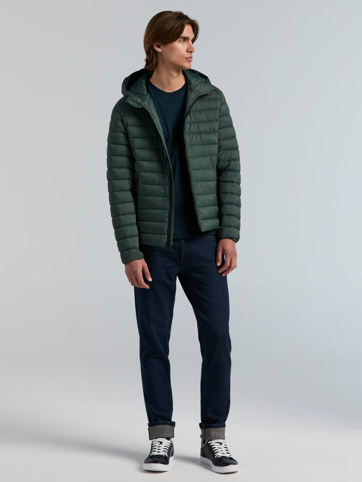 Hybrid Lightweight Puffer Jacket (Urban Chic) 