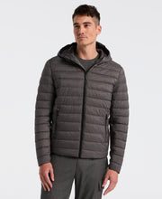 Hybrid Lightweight Puffer Jacket (Granite Gray) 