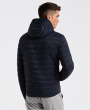 Hybrid Lightweight Puffer Jacket (Dark Sapphire) 