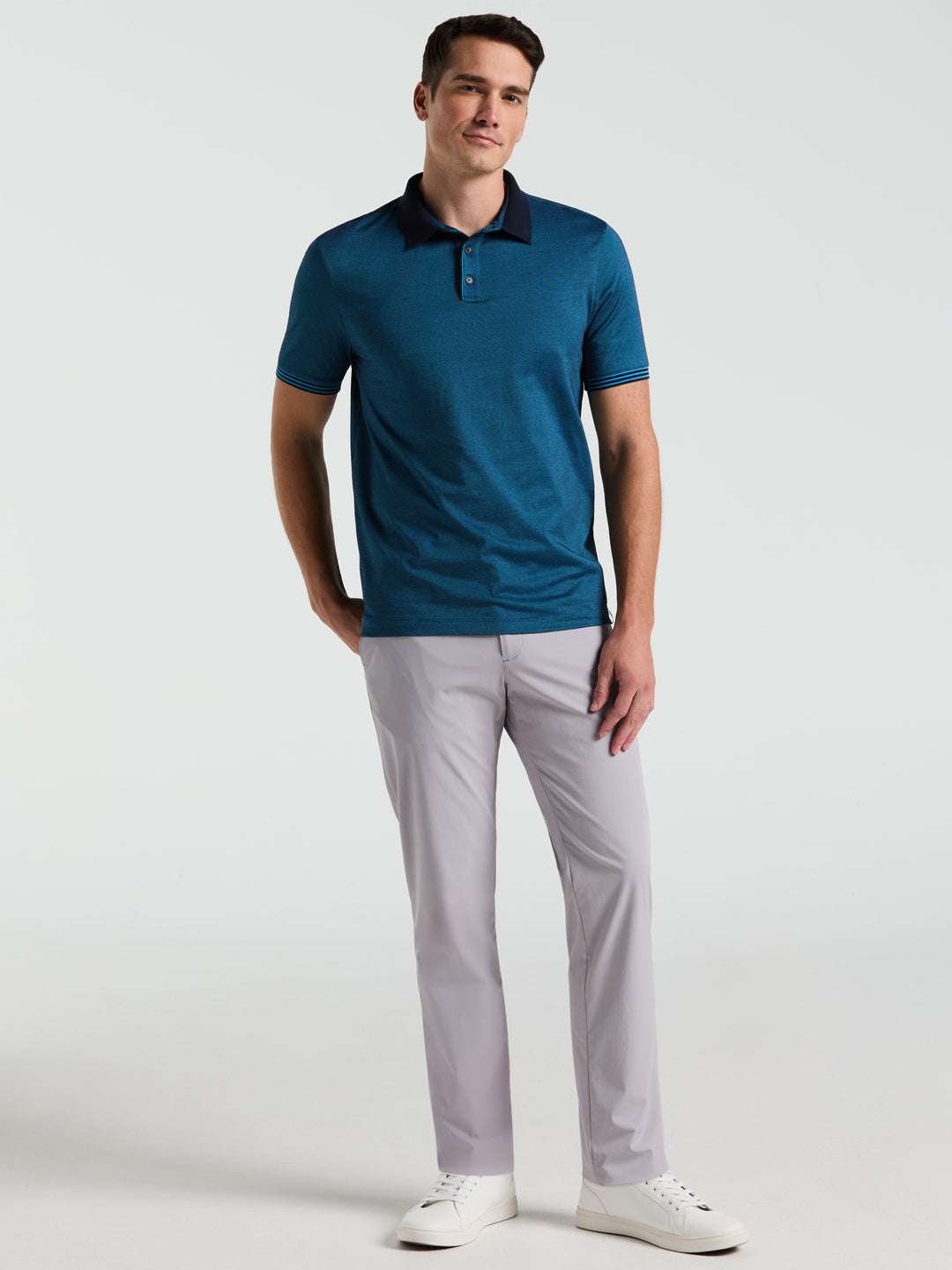 ICON Polo (Mediterr/Dk Sapphire) 