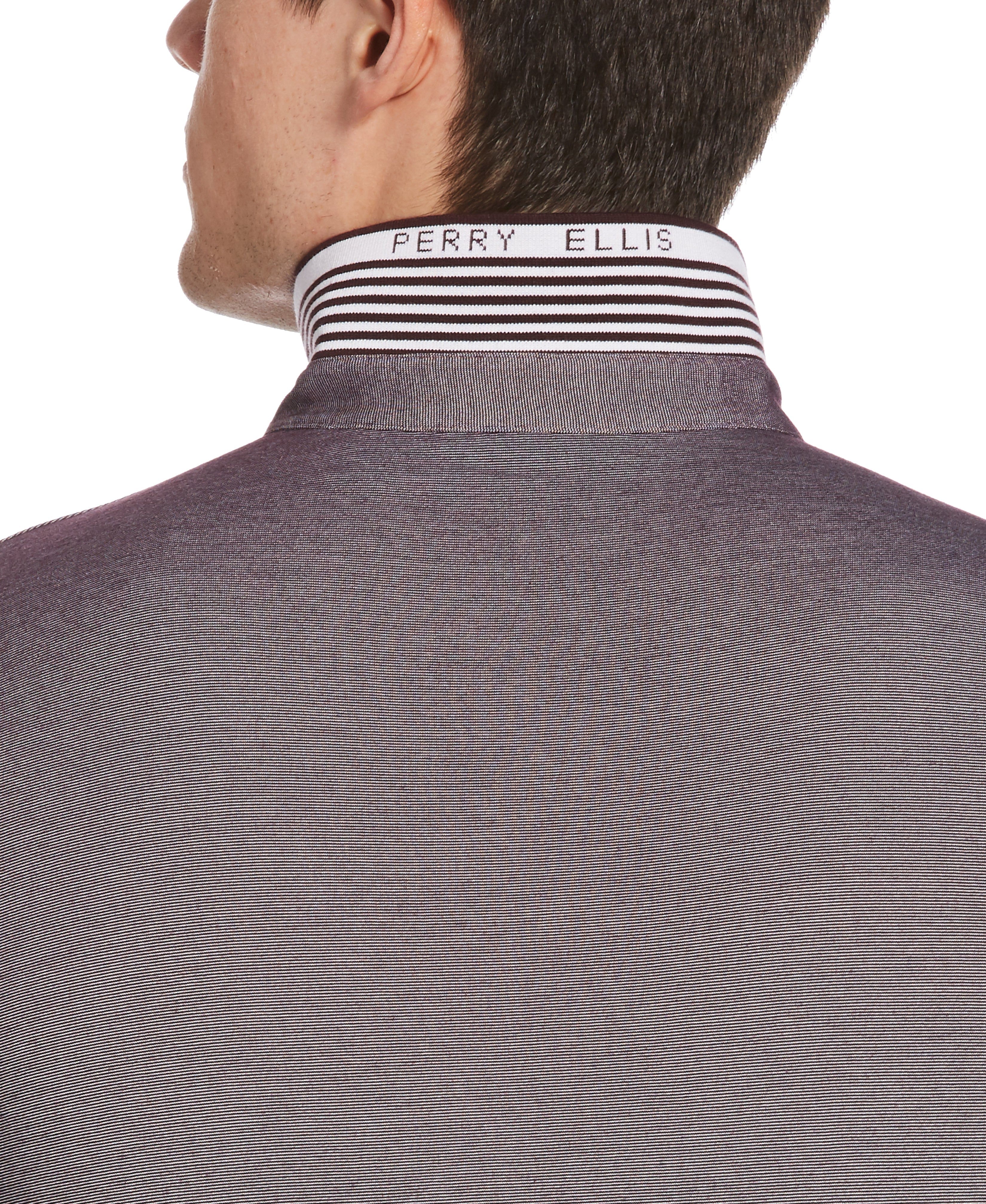 Men's Regular Fit Jersey Polo – Perry Ellis